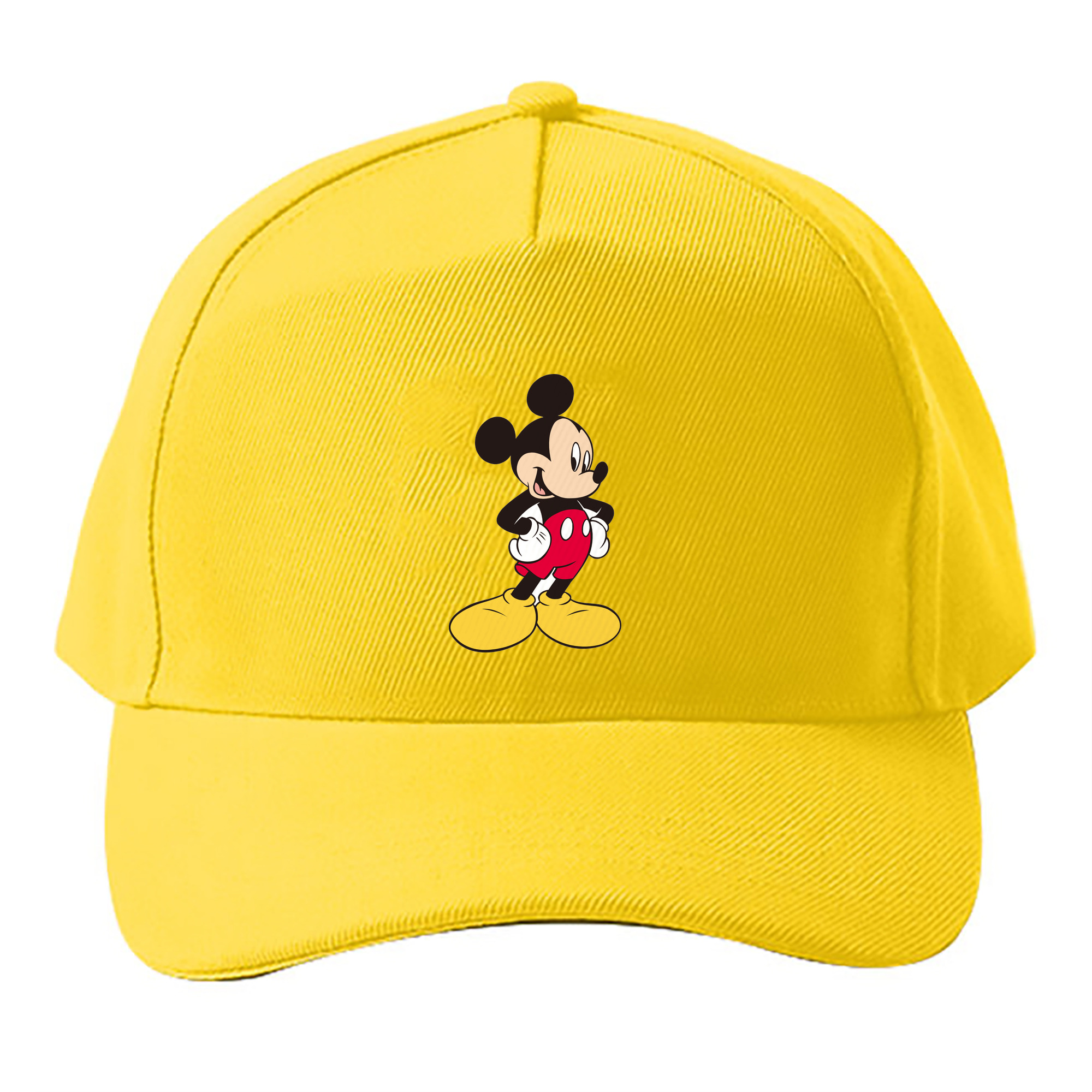 （画像用） ミッキーマウス Mickey Mouse ベースボールキャップ 綿100％ 男女兼用 帽子 スポーツ